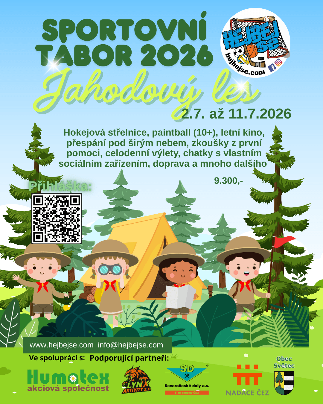 Sportovní tábor Jahodový les 2026 1