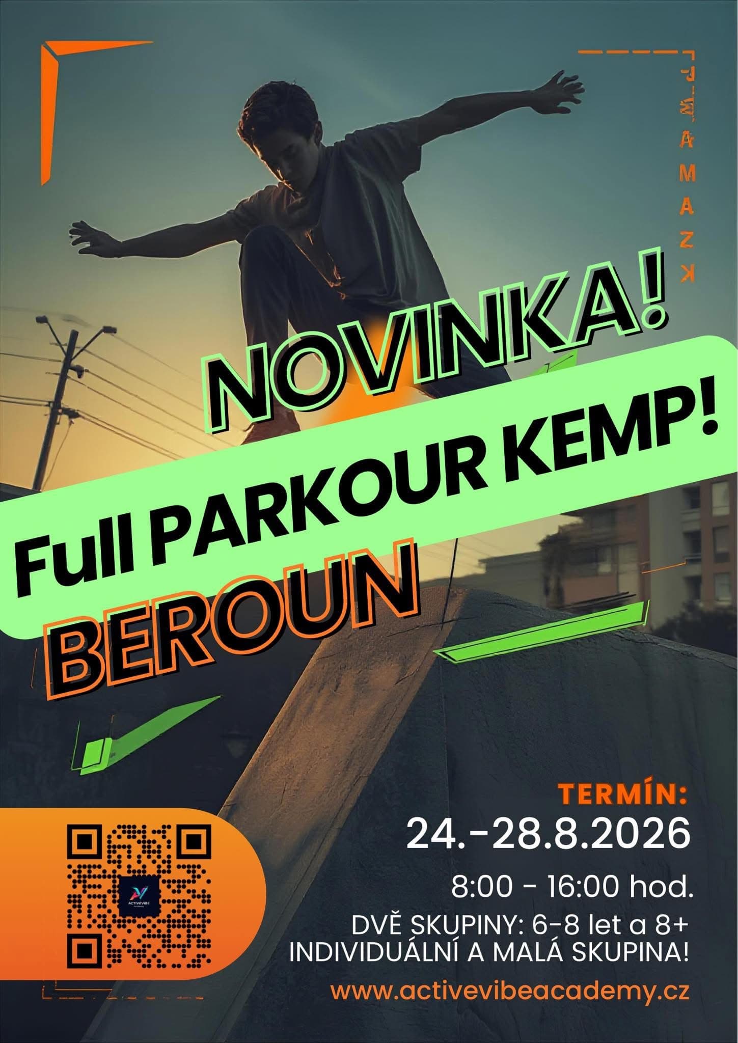 PARKOUR příměstský kemp Beroun 1