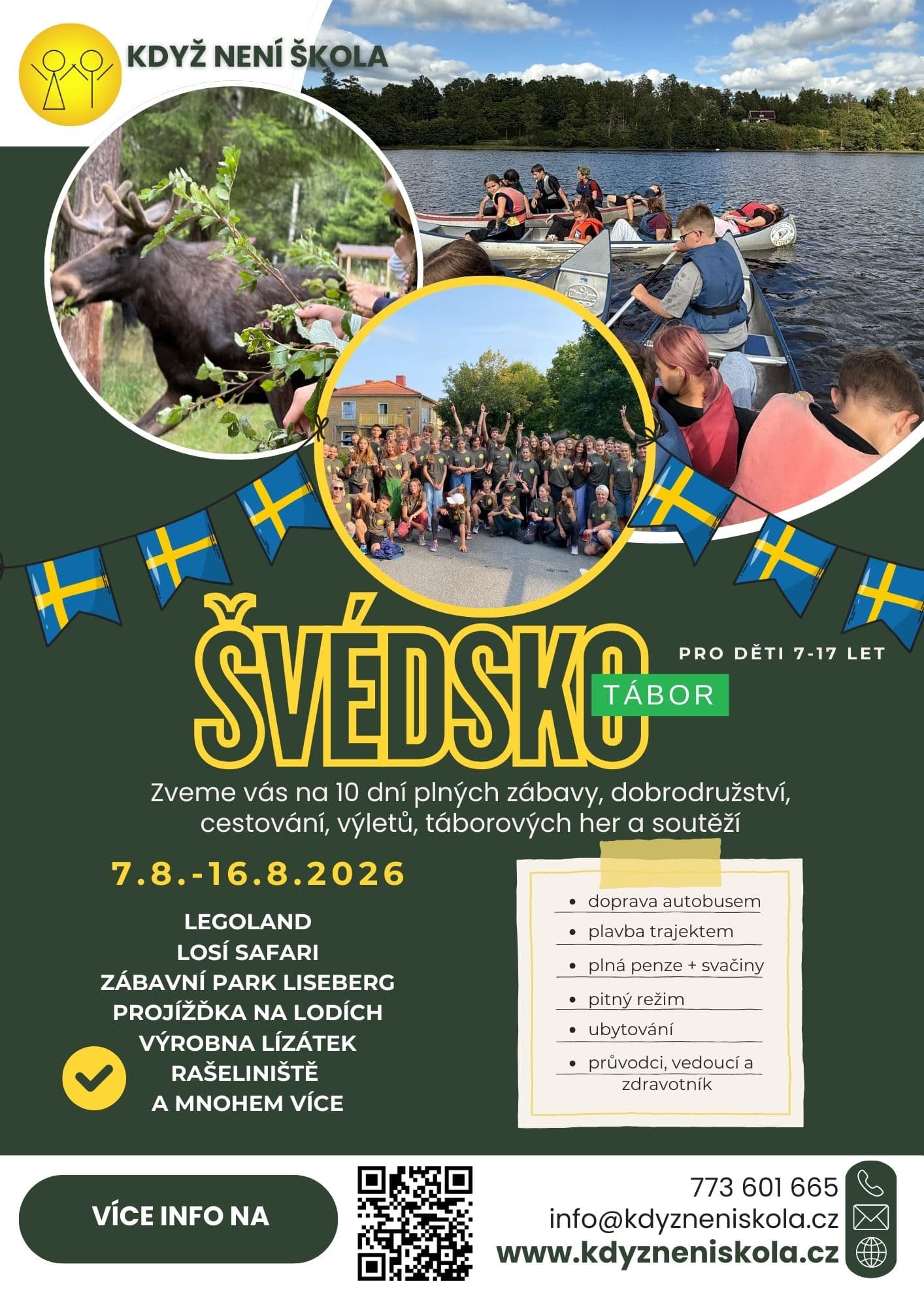 Tábor ve Švédsku 1