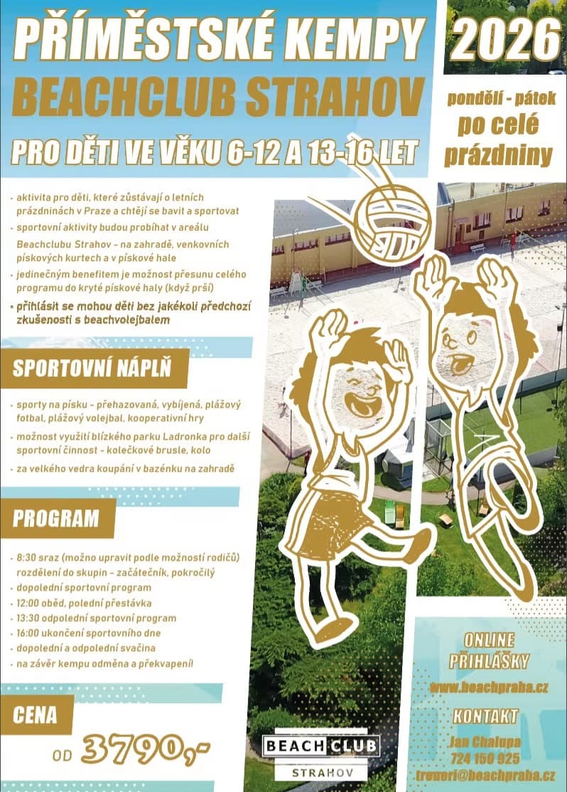 Beach kemp v Beachclub Strahov 1