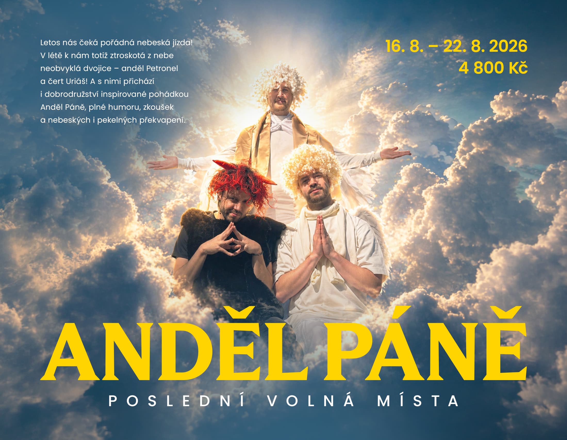 Letní tábor Trosečník 2026 – Anděl Páně 1