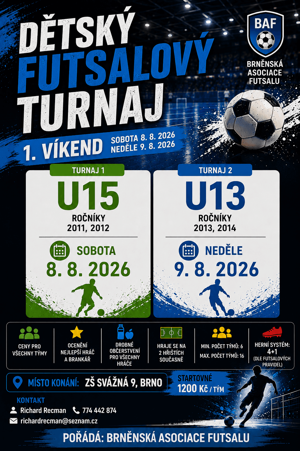 Futsalový turnaj pro děti