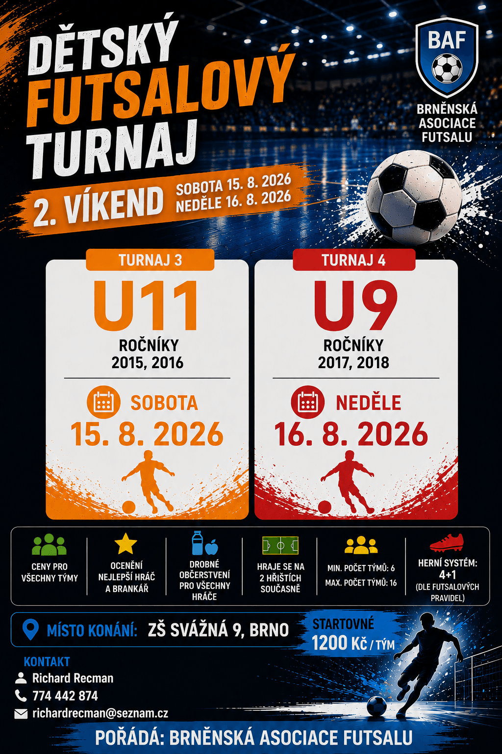 Futsalový turnaj pro děti
