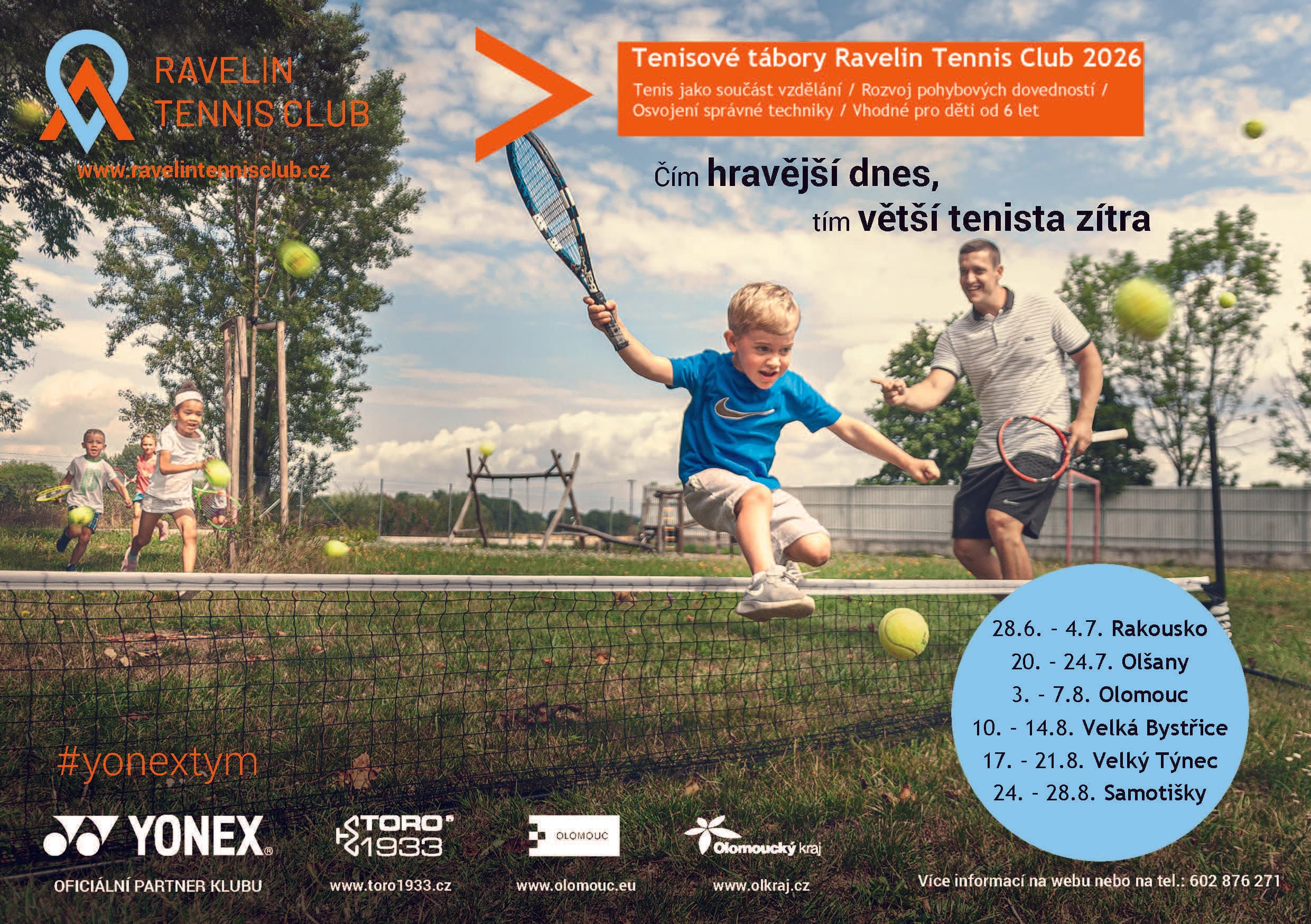 Tenisový kemp se zaměřením na celosportovní přípravu 1