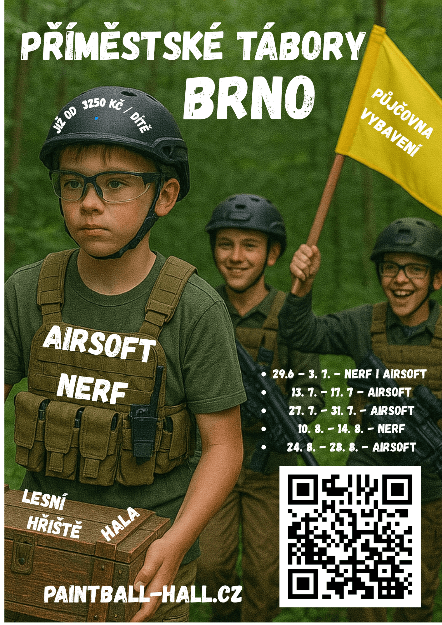 NERF a Airsoft Příměstský tábor 1