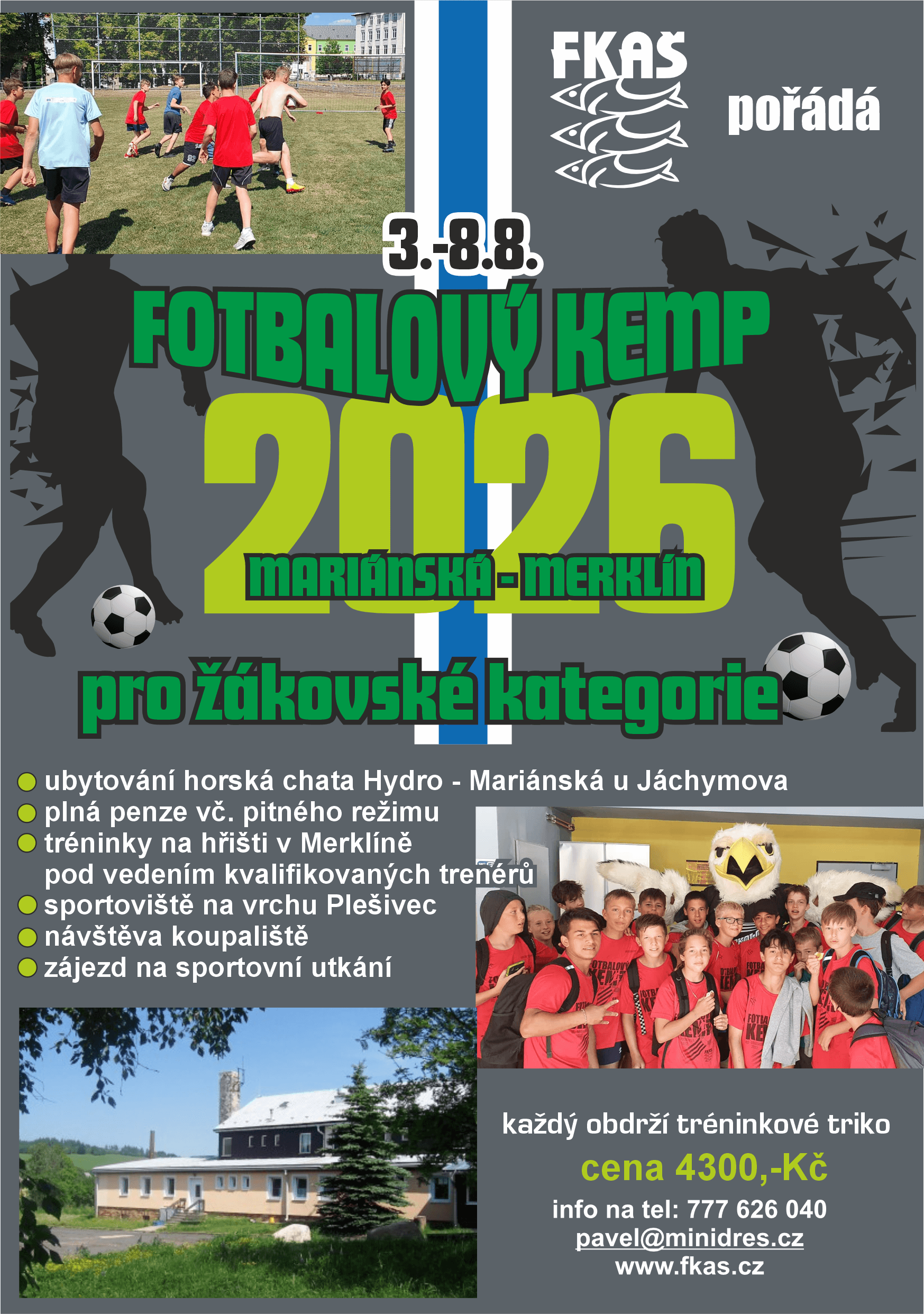 Fotbalový kemp Mariánská 1