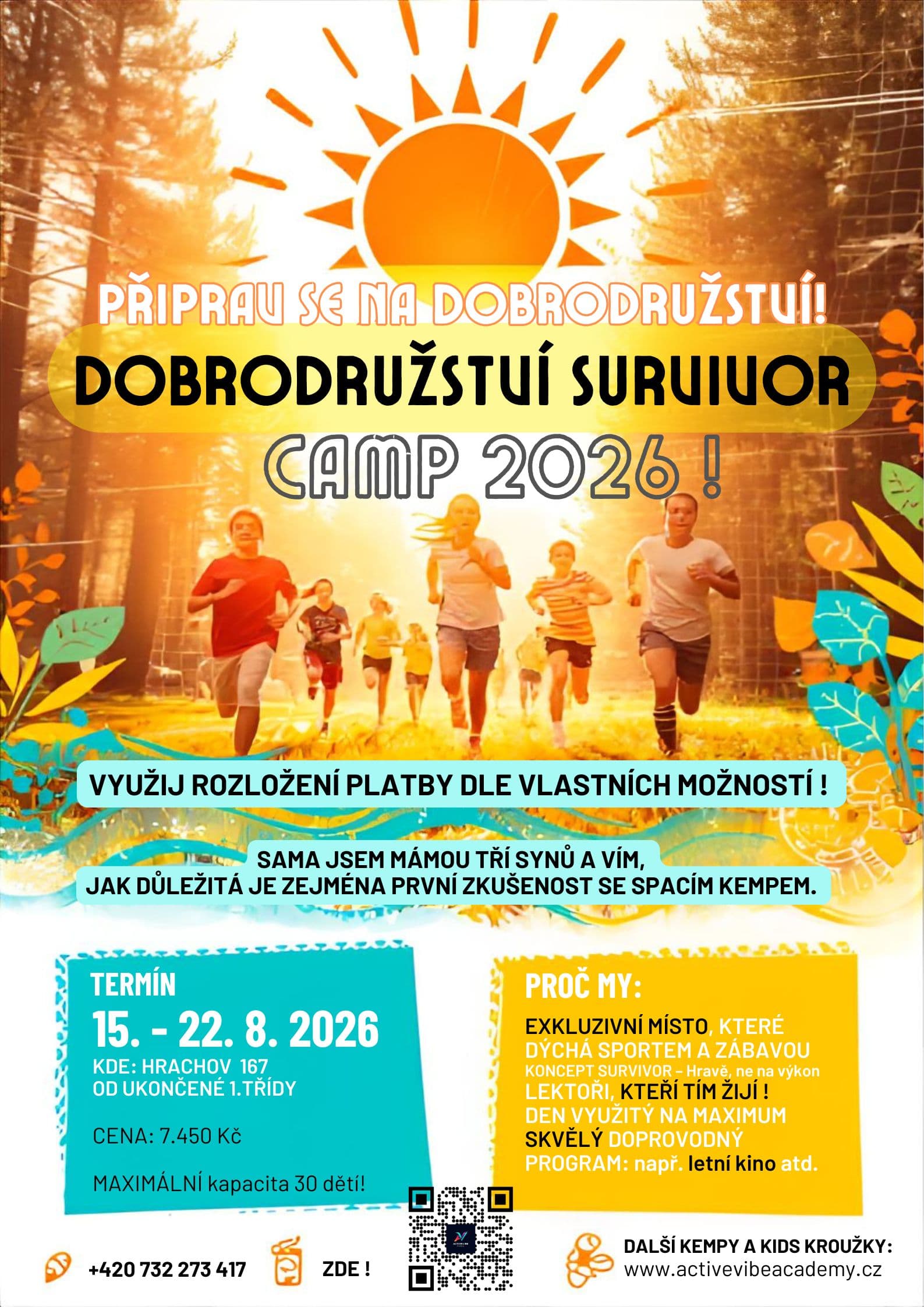 Letní dobrodružství Surviror 2026 1