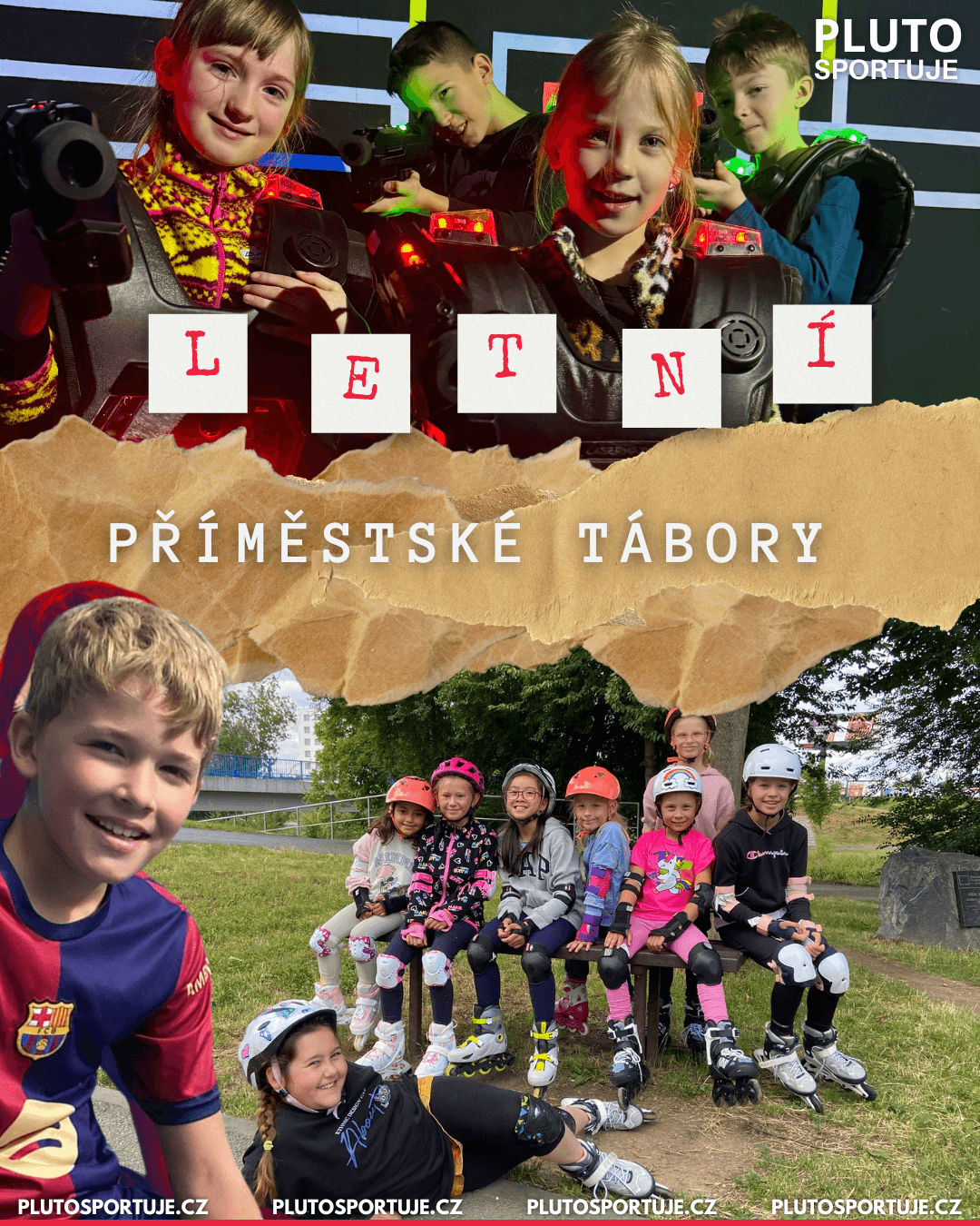 Sportovní, Pohybové a In-line Adventure příměstské tábory Brno 1